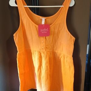 Isabel Maternity Dressy Tank Sz M NWT